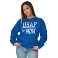 thumbnail image 4 of US Air Force USAF Mother Military Mom Women Crewneck Sweatshirt Brisco Brands S, 4 of 6