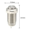 thumbnail image 3 of Unique Bargains Latching Metal Push Button Switch 10mm Mounting Dia 1NO 250V 5A, 3 of 5
