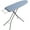 Blue, variant on KK KINGRACK Ironing Board, Iron Board with Heat Resistant Cover & Iron Rest, 7 Height Adjustable, 43x13 in, Gray