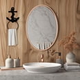 thumbnail image 4 of Metal Towel Ring Boat Anchor Rope Metal Hand Towel Holder Vintage Nautical Theme Wall Mounted Rope Towel Rack Solid Anchor Towel Ring for Hanging Towel Home Bathroom Wall Decoration, 4 of 9