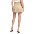 thumbnail image 2 of Maje womens  Mini Skirt, 36, Tan, 2 of 3