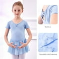 thumbnail image 4 of GYRATEDREAM 2-16T Little/Big Girls Ballet Leotard with Skirt Tutu Dress Ballerina Outfit Dance Dresses for Kids Gymnastics Dancewear Ballerina Dress, 4 of 5