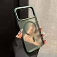 thumbnail image 3 of Magnetia For iPhone 17 Pro Max Phone Case,Compatible with Mag-safe,Drop Protection,Ultra Slim Shockproof Anti-fall Protection,Matte Translucent Back,Rugged Thin Fit Phone Case Cover,Gray, 3 of 8