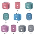 thumbnail image 4 of Youkk Emergency Organizer Zipper Waterproof Household Empty Storage Bag Classification Dust-proof Students Pill Case for School Purple Large, 4 of 7