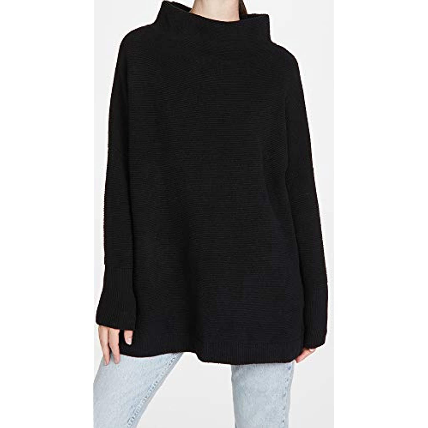 Free people deals ottoman black