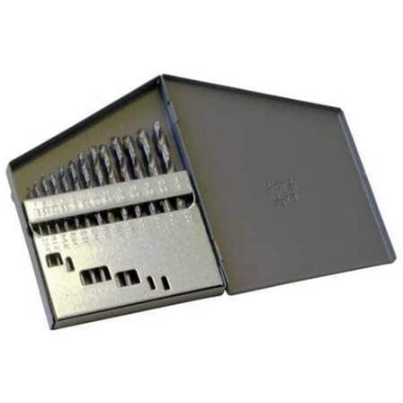 Chicago-Latrobe Jobber Drill Set,13 pc,HSS 43638