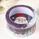 thumbnail image 5 of Toystoory Lata de dulces de Navidad con tapa transparente Latas de galletas vacías de Papá Noel Contenedores de decoración del festival Kits de decoración para fiestas Violeta, 5 of 6