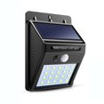 thumbnail image 1 of Waterproof 20 LED Solar Sensor Lights HUMAN Motion Sensor Wall Light Outdoor Garden Yard Decorative Lamp, 1 of 10