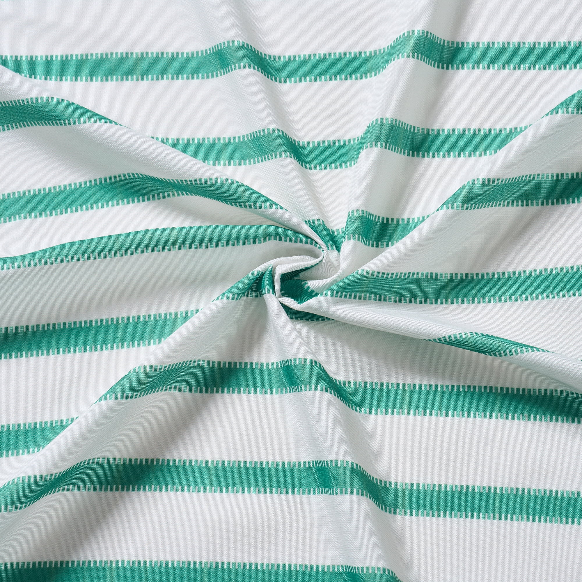 Mainstays by Becky G. & Alejandra Fabric Tablecloth, Green Stripe, 60" x 84"