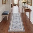 thumbnail image 5 of GENIMO 3'x5' Area Rug for Living Room, Washable Non Slip Soft Persian Rug for Bedroom Dining Room Home Office, Powder Blue, 5 of 7