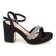 thumbnail image 2 of Sandalia Vestir Dama Moda Tacón Joza 02930-03507 negro 24.5, 2 of 6