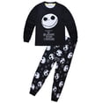 thumbnail image 3 of Pijamas de Jack Skellington para niños, disfraces de dibujos animados, ropa de dormir para Halloween, Cosplay de pesadilla antes de Navidad, 3 of 4