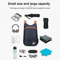 thumbnail image 2 of Mochila plegable para entrenamiento de gimnasio, diseño de bolsillo deslizante, mochila de viaje para hombres y mujeres Sywqhk Para Estrenar, 2 of 3