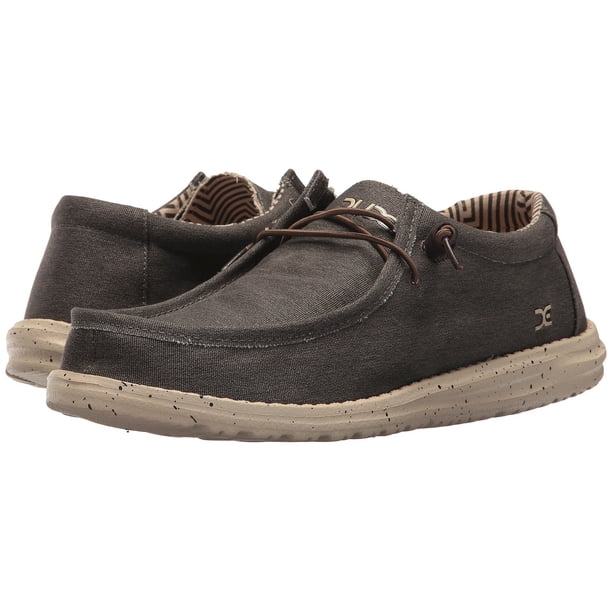 Hey Dude Hey Dude Men's Wally Stretch Textile, Memory Foam Loafers