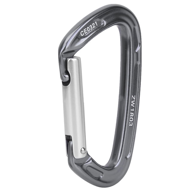 Shape Carabiner,1PCS Aerospace Aluminum d Climbing Lock Carabiner Shape Screw Lock Exceptional Craftsmanship
