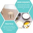 thumbnail image 4 of 6pcs Velas vacías latas de bricolaje de crema facial tarros de aluminio contenedores de velas, 4 of 5