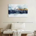 thumbnail image 2 of Elephant Stock Abstract Mountain Range Wall Art - Horizontal Canvas Wall Art - Living Room Wall Decor - Abstract Canvas - Gray And Blue Decor - 39" x 26", 2 of 8