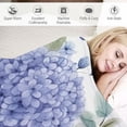 thumbnail image 3 of HENGT  Flannel Blanket Throw, Watercolor Hydrangea Spring Summer Flowers Floral Ultra Soft Warm Fluffy Plush Throw Blanket for Bed Couch Camping Decorative Throw, 3 of 6