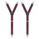 thumbnail image 2 of Ligas de moda para hombre, informales, lisas, ajustables, con clip elástico, 2 of 3
