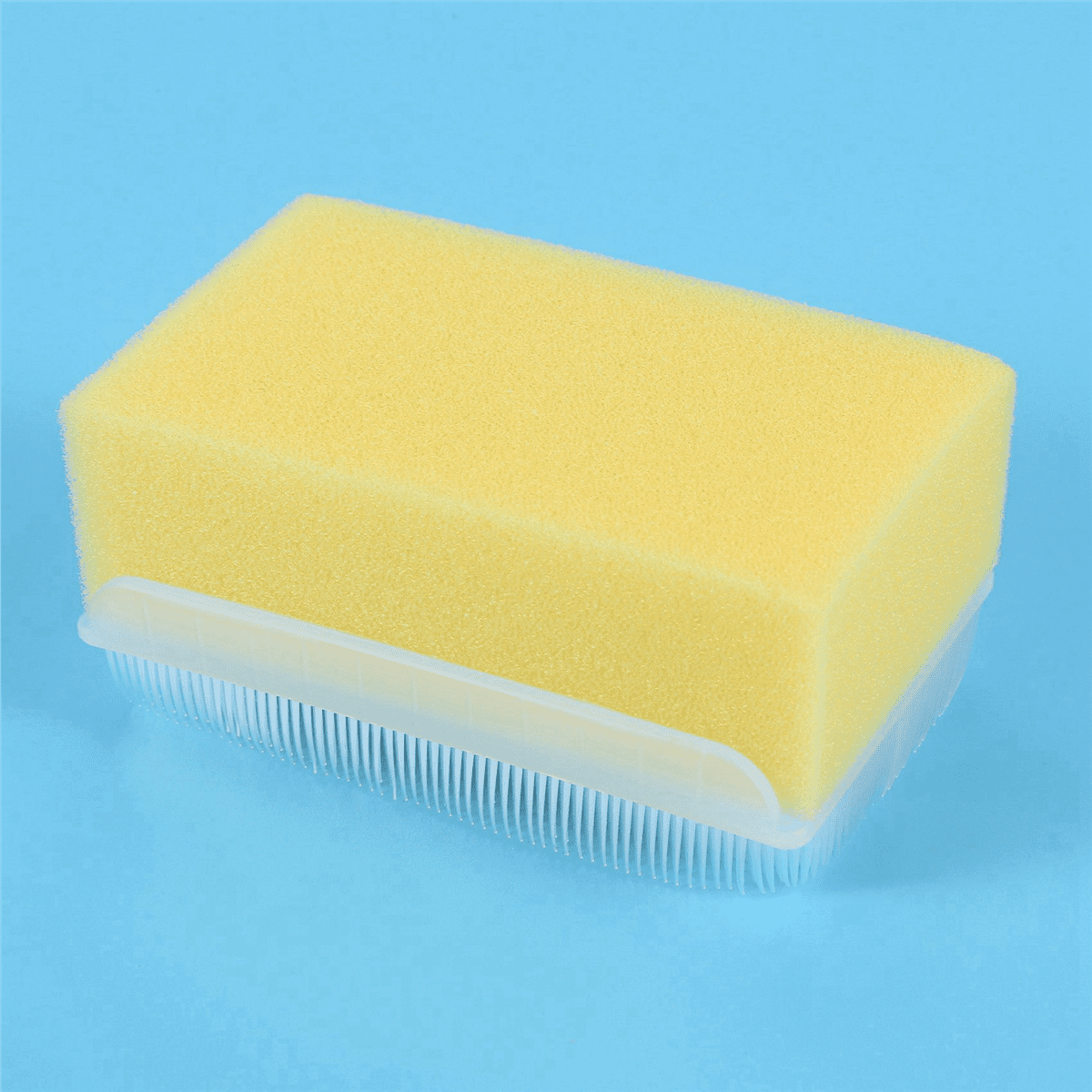Baby  (24 Pieces) Soft Foam Washer with Cradle Cap Brush Body,Hair and Scalp Clean Gentle Baby Sensory Brush