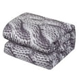 thumbnail image 4 of Nanshing Zevoy 5-Piece Cabin Style Comforter Set, Queen, Purple, 4 of 5