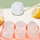 thumbnail image 4 of Bandeja de cubitos de hielo de rosa con tapa - molde de silicona en forma de rosa de 1,65 pulgadas para whisky, cócteles, café y agua - rosa, verde, gris, 4 of 9