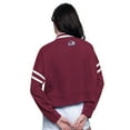 thumbnail image 2 of Women's-Starter  Burgundy Colorado Avalanche Power Play Cropped Pullover Sweatshirt, 2 of 2