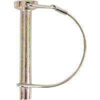 Koch PTO Lock Pin Square Bail - Zinc Plated, Locking - Pack of 10, 0.32 in.
