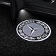 thumbnail image 2 of Proyector de luz para puerta de cortesía de coche, luz de bienvenida con logotipo compatible con Mercedes Benz CLA C207 A207 (2 unidades), 2 of 5