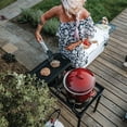 thumbnail image 6 of GasOne Two Burner Propane Camp Stove with Cover Outdoor High Pressure Propane Double Burner, 6 of 6