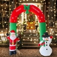thumbnail image 1 of Inflable De Navidad Para Decora La Decoración Al Aire Libra, 7.9 Pasteles De Influencia De Navidad, De Muñeco De Nieve De Papá Noel, Decoración Al Aire Libre, De, 1 of 7