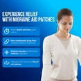 thumbnail image 4 of MIGRAINE AID Pain Relief Drug Free Patch Box 10 Ct, 4 of 7