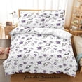 thumbnail image 3 of 3D Hand Drawn Space Spaceship Rocket Quilt Cover Set Bedding Set Duvet Cover, 3 of 3