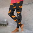 thumbnail image 6 of TFEOQRY Womens Halloween Print Leggings High Waist Soft Skinny Casual Pants for Festival Party Wear, 6 of 6