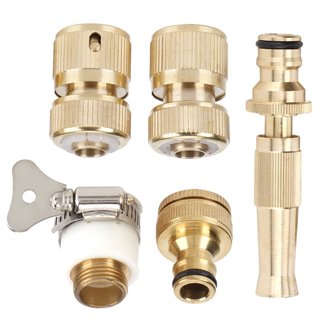 Noref Hose Quick Connector Nipple Nozzle Water Sprayer Kit Garden Watering Equipment Accessory,Hose Quick Connect Fitting,Hose Quick Connector