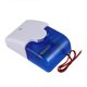 thumbnail image 5 of 2X Mini Sirena de Advertencia EstroboscóPica con Cable Durable Dc 12V Alarma de Sonido Luz Intermitente Sirena de Sonido Bocina de Alarma Seguridad para Hogar 115Db Azul, 5 of 10