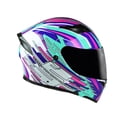 thumbnail image 2 of Casco Para Moto Edge Abatible Morado Certificado L, 2 of 5