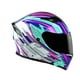 thumbnail image 2 of Casco Para Moto Edge Abatible Morado Certificado XL, 2 of 5