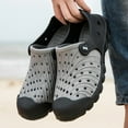 thumbnail image 6 of Men's Clogs Slip On Casual Shoes Waterproof Slippers Garden Beach Swim Sandals, 6 of 9