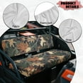 thumbnail image 6 of Uorisanigo UTV Seat Cover Non-Slip Hunting Forest Print Seat Pad Cover All Season Weather Proof Outdoor UV Protection Covers Fit for Kawasaki Mule 4010 2009-2023 2025, Easy to Install, 6 of 7