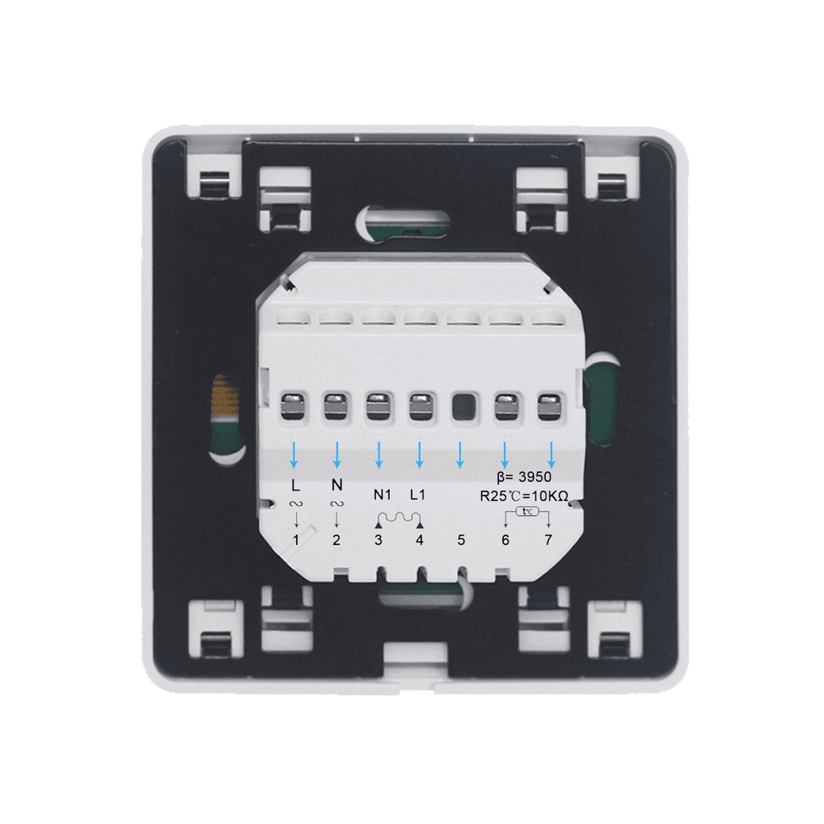 10X 16A 230V LCD Programmable Warm Floor Heating Thermostat Thermoregulator Temperature Controller Manual Mechanical