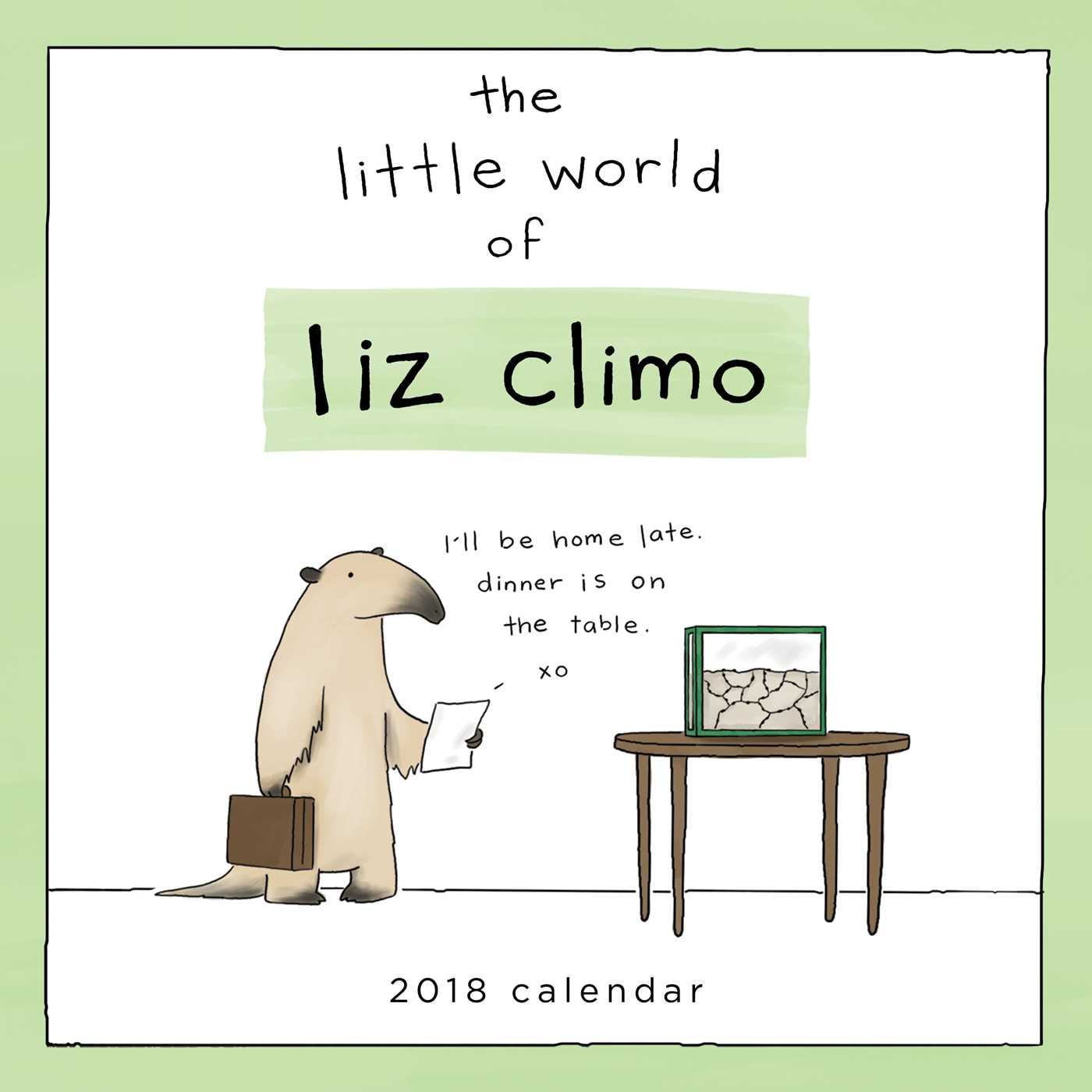 the-little-world-of-liz-climo-2018-wall-calendar-walmart