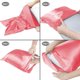 thumbnail image 5 of Wosthever 2 piezas funda de almohada poliéster satén funda de almohada ropa de cama funda de almohada para dormir, púrpura, US-S, 20x26 pulgadas Juegos de cama rosado 51*76cm Wosthever HA003643-17, 5 of 6