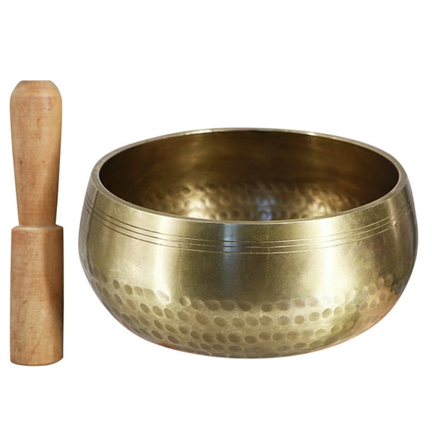 Carevas Tibetan Singing Bowl Set — Meditation Sound Bowl Handcrafted in  Nepal for Healing and Mindfulness