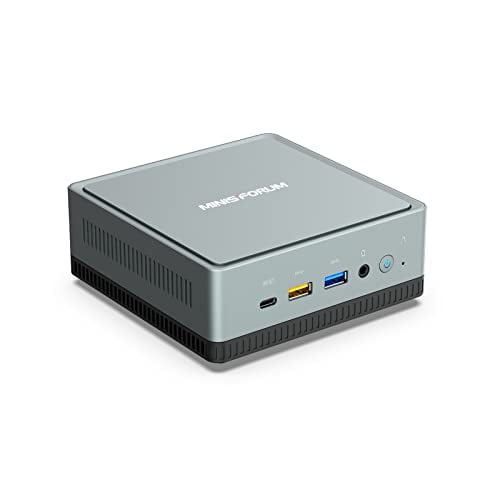 MINISFORUM DeskMini UM350 Mini PC AMD Ryzen 5 3550H DDR4 16GB RAM + 256GB  NVMe SSD Desktop Computer, HDMI/DP/USB-C 4K@60Hz Triple Screen Support,  2.5G