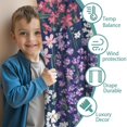 thumbnail image 3 of Blackout Kids Curtains,Pioneer Flower Childrens Insulated Curtains Set Of 2,Bedroom Essentials,Toddler Room Decor 42x54in(106x137cm), 3 of 4
