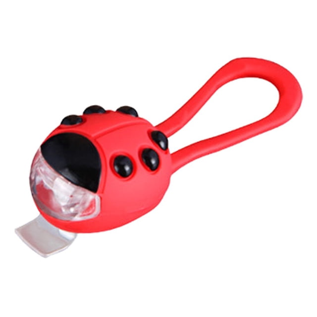 Children Bicycle Headlight Ladybug-shape Stroller Scooter Light