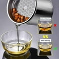 thumbnail image 3 of Puseky Stainless Steel Oil Strainer Pot and Grease Can - 1.8L Capacity, Fine Mesh Strainer, Dust-Proof Lid, Non-Slip Plate - Ideal for Storing Frying Oil and Cooking Grease, 3 of 12