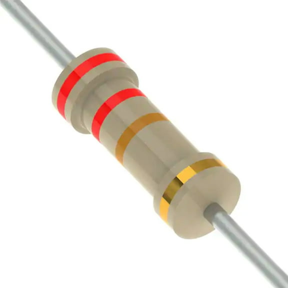 Pack of 4 CFR-25JB-52-22K Resistor 22K OHM 5% 1/4W Axial Carbon Film Through Hole :RoHS