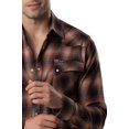 thumbnail image 4 of Camisa Vaquera Moderna Wrangler Manga larga Hombre 617 cafe CH, 4 of 5